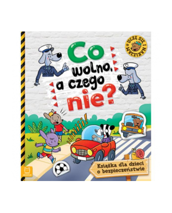 aksjomat Książ. Co wolno, a czego nie. Książeczka o bezpieczeństwie dla dzieci z nakl.