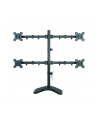 techly Ramię biurkowe na cztery monitory LED/LCD 13-27cali VESA 4x10kg regulowane - nr 1
