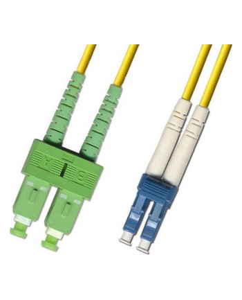 SC/APC-LC/UPC 1m 9/125 OS2 SM Duplex LSZH OD: 2mm, 0.3db