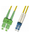 SC/APC-LC/UPC 1m 9/125 OS2 SM Duplex LSZH OD: 2mm, 0.3db - nr 10