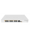 MikroTik Switch CRS328-24P-4S+RM, POE/POE+ switch, Dual boot RouterOS/SwOS, L3, 500W, 1U - nr 25