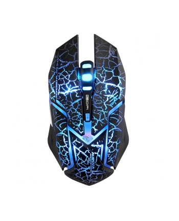 e-blue Mysz USB Auroza Gaming 4000DPI czarna 49544