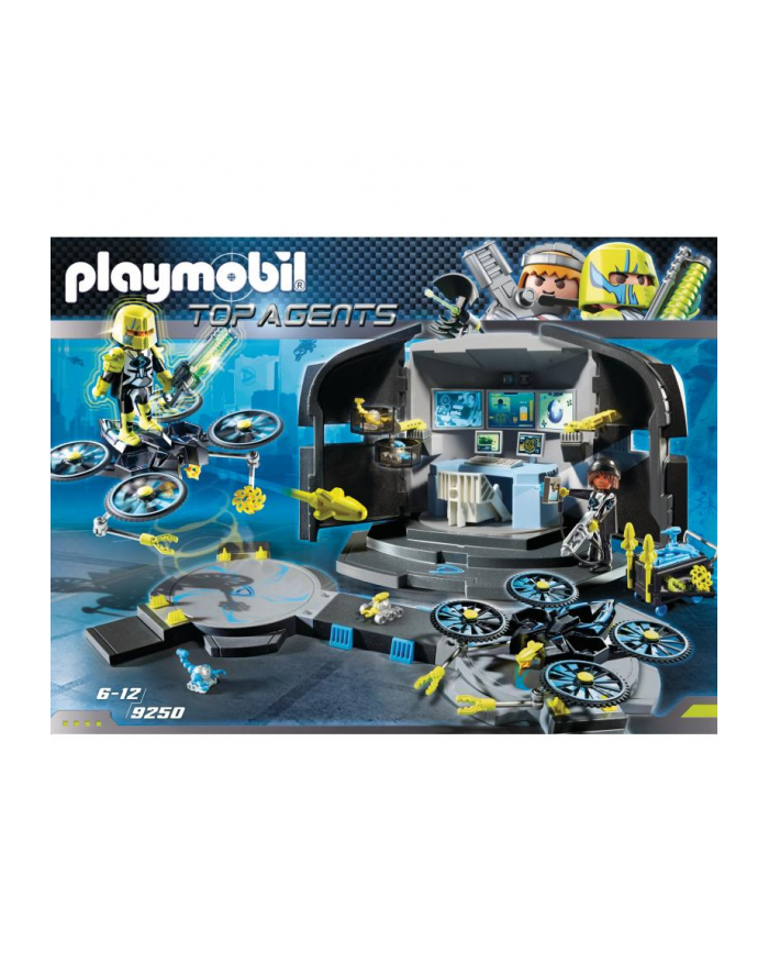 playmobil PLA 9250 Centrum dowodzenia Dr. Drone'a główny