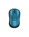 logitech Mysz bezprzewodowa M185 910-002236 niebieska - nr 1