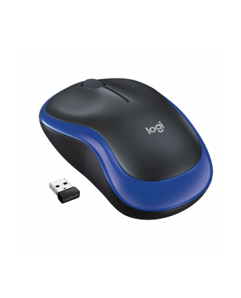 logitech Mysz bezprzewodowa M185 910-002236 niebieska