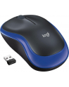 logitech Mysz bezprzewodowa M185 910-002236 niebieska - nr 82