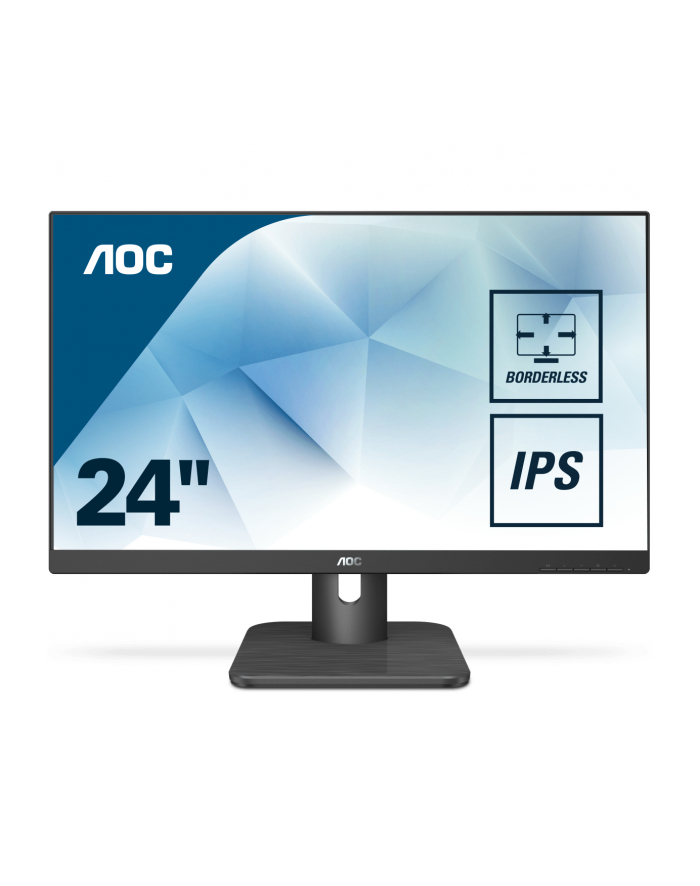 aoc Monitor 23.8 24E1Q IPS DP HDMI Głośniki główny