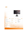 aoc Monitor 23.8 24P1 IPS DVI DP HDMI Pivot Głośniki - nr 3