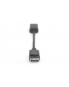 assmann Kabel adapter DisplayPort z zatrzaskiem 1080p 60Hz FHD Typ DP/HDM - nr 21