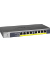 8-Port Gigabit Ethernet PoE+ Unmanaged Switch with 120W PoE Budget, Rack-mount or Wall-mount - nr 28