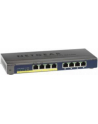 8-Port Gigabit Ethernet PoE+ Unmanaged Switch with 120W PoE Budget, Rack-mount or Wall-mount - nr 34
