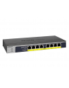 8-Port Gigabit Ethernet PoE+ Unmanaged Switch with 120W PoE Budget, Rack-mount or Wall-mount - nr 41