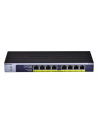 8-Port Gigabit Ethernet PoE+ Unmanaged Switch with 120W PoE Budget, Rack-mount or Wall-mount - nr 55
