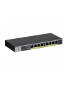 8-Port Gigabit Ethernet PoE+ Unmanaged Switch with 120W PoE Budget, Rack-mount or Wall-mount - nr 56