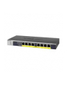 8-Port Gigabit Ethernet PoE+ Unmanaged Switch with 120W PoE Budget, Rack-mount or Wall-mount - nr 78