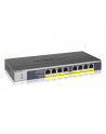 8-Port Gigabit Ethernet PoE+ Unmanaged Switch with 120W PoE Budget, Rack-mount or Wall-mount - nr 7
