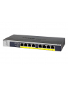 8-Port Gigabit Ethernet PoE+ Unmanaged Switch with 120W PoE Budget, Rack-mount or Wall-mount - nr 8