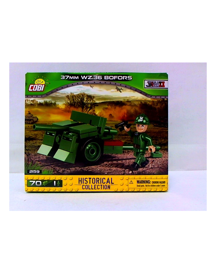 COBI 2159 MA 37 mm wz.36 Bofors - szwedzka armata przeciwpancerna główny