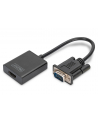 digitus Konwerter/adapter audio-video VGA do HDMI, 1080p FHD, z audio 3.5mm - nr 33
