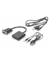 digitus Konwerter/adapter audio-video VGA do HDMI, 1080p FHD, z audio 3.5mm - nr 4