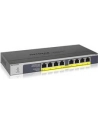 8-Port Gigabit Ethernet PoE+ Unmanaged Switch with 120W PoE Budget, Rack-mount or Wall-mount - nr 49