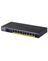 8-Port Gigabit Ethernet PoE+ Unmanaged Switch with 120W PoE Budget, Rack-mount or Wall-mount - nr 53