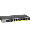 8-Port Gigabit Ethernet PoE+ Unmanaged Switch with 120W PoE Budget, Rack-mount or Wall-mount - nr 56