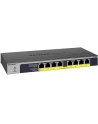8-Port Gigabit Ethernet PoE+ Unmanaged Switch with 120W PoE Budget, Rack-mount or Wall-mount - nr 57