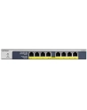 8-Port Gigabit Ethernet PoE+ Unmanaged Switch with 120W PoE Budget, Rack-mount or Wall-mount - nr 63