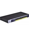 8-Port Gigabit Ethernet PoE+ Unmanaged Switch with 120W PoE Budget, Rack-mount or Wall-mount - nr 68