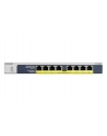 8-Port Gigabit Ethernet PoE+ Unmanaged Switch with 120W PoE Budget, Rack-mount or Wall-mount - nr 72