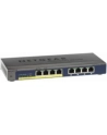 8-Port Gigabit Ethernet PoE+ Unmanaged Switch with 120W PoE Budget, Rack-mount or Wall-mount - nr 77