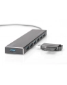 digitus HUB/Koncentrator 7-portowy USB 3.0 SuperSpeed, aktywny, aluminium - nr 67