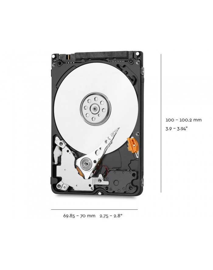 western digital Dysk twardy Blue 2TB 2,5 128MB WD20SPZX główny
