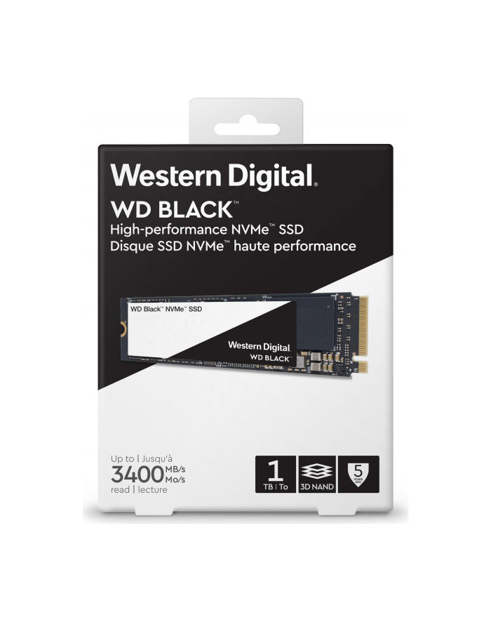 western digital Dysk Black SSD 1TB PCle M.2 WDS100T2X0C główny