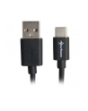 Sharkoon USB 2.0 A - USB C Adapter - black - 0.5m - nr 12