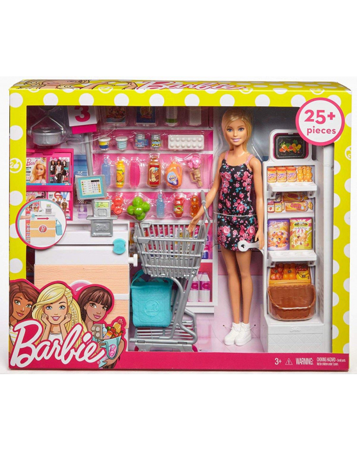 mattel Barbie supermarket zestaw z lalką FRP01 /3 główny