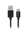 Sharkoon USB 2.0 A - USB C Adapter - black - 1.5m - nr 3