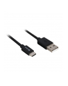Sharkoon USB 2.0 A - USB C Adapter - black - 3m - nr 1