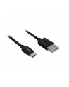 Sharkoon USB 2.0 A - USB C Adapter - black - 3m - nr 4