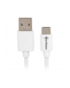 Sharkoon USB 2.0 A - USB C Adapter - white - 0.5m - nr 3