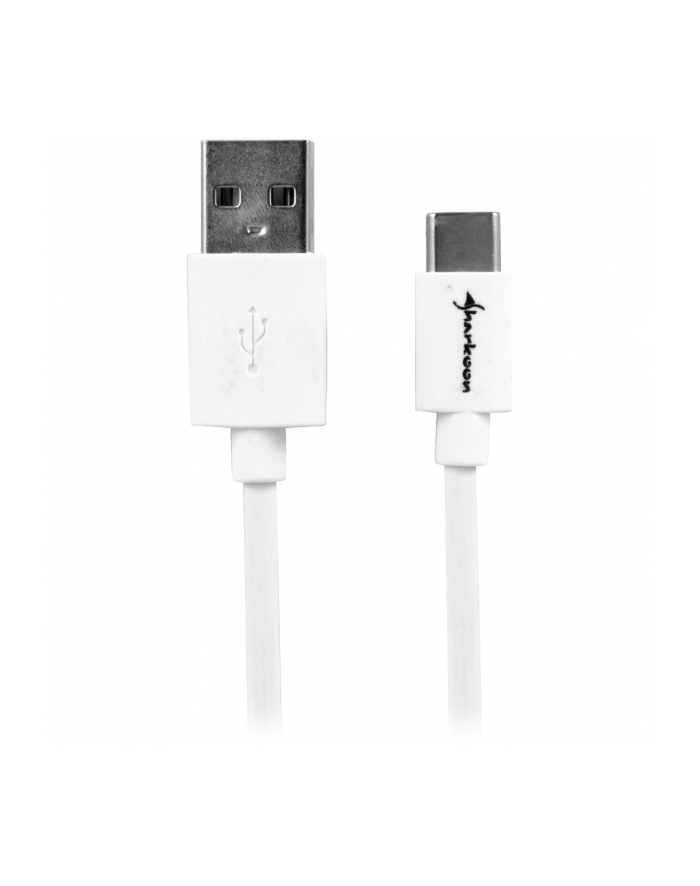 Sharkoon USB 2.0 A - USB C Adapter - white - 1m główny