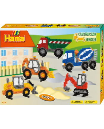 hama bügelperlen Hama 10.3143Hama Large Contruction Vehicles Gift Box