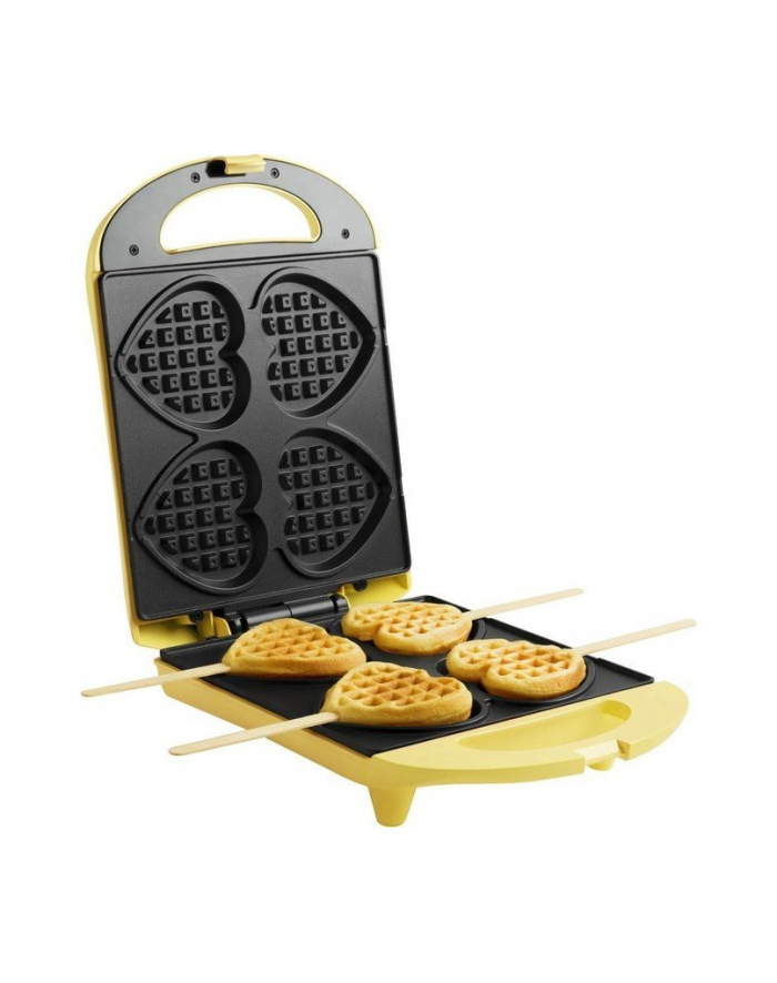 Bestron Heart Waffle Maker DSW271 - yellow główny