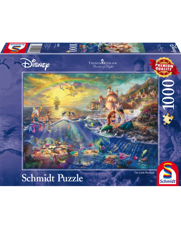 Schmidt Spiele Puzzle Thomas Kinkade: Disney Ariel główny