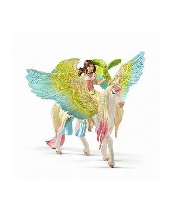 Schleich Bayala Surah m. Glitter Pegasus - 70566