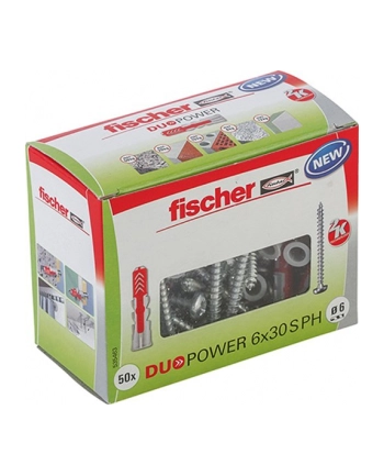 Fischer DUOPOWER 6x30 S PH LD 50pcs