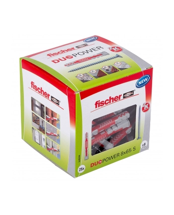 Fischer DUOPOWER 8x65 S LD 25pcs