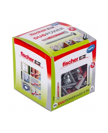 Fischer DUOPOWER 6x50 S PH LD 50pcs