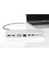Digitus Universal Docking Station USB-C - HDMI, VGA, DisplayPort, USB, USB-C - silver - nr 13